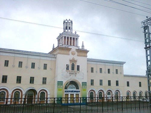 Здание Ипподрома в Пятигорске